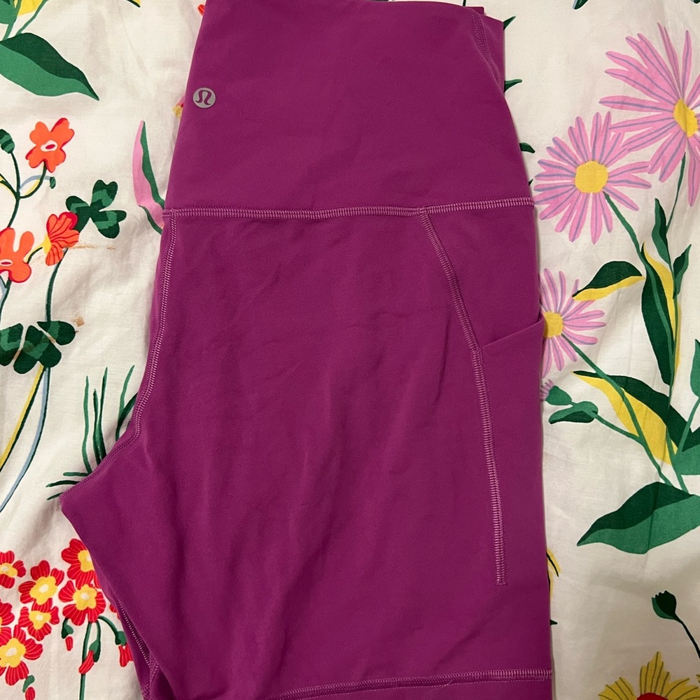 Lululemon Purple Align Pocket Shorts
